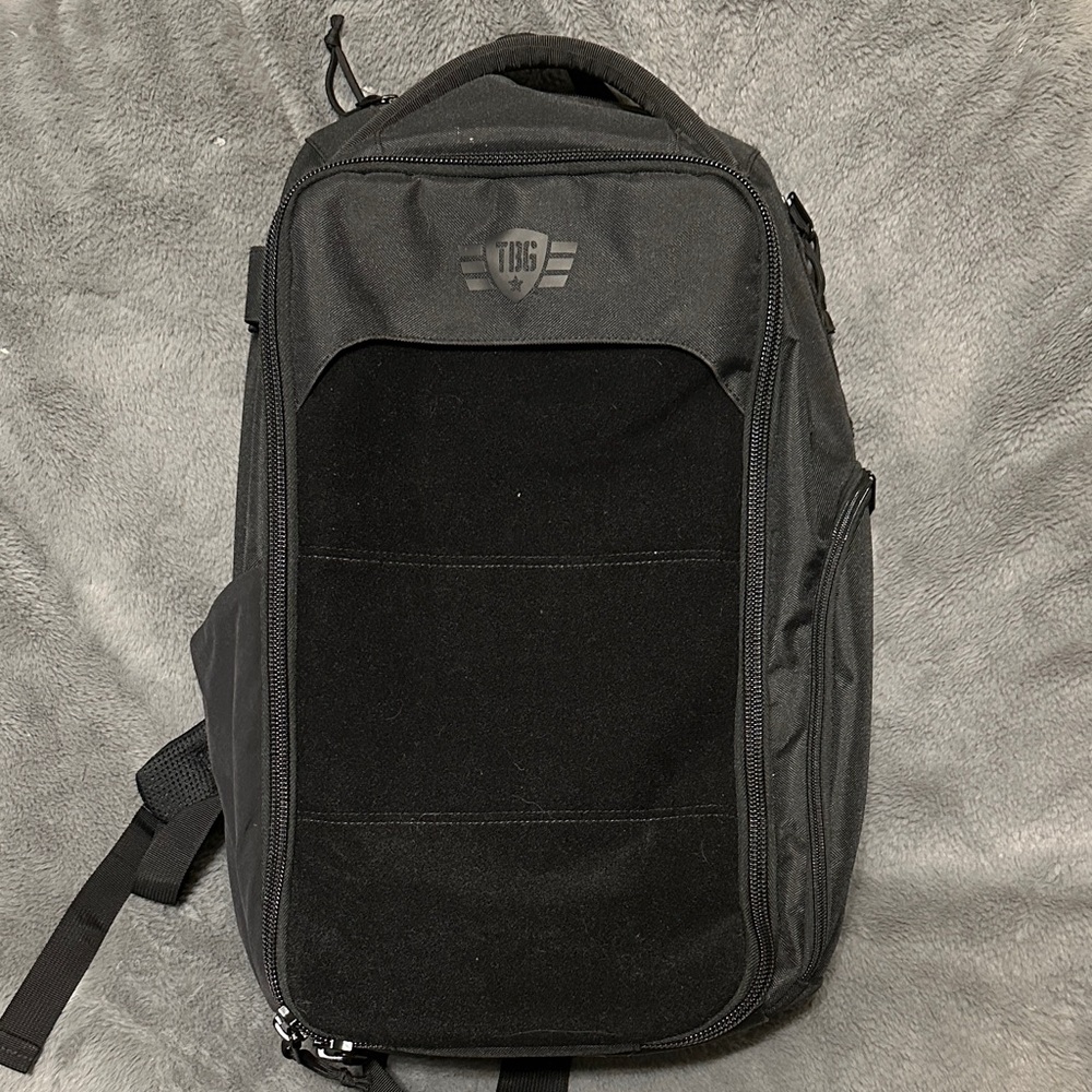Tactical Baby Black Men's Diaper Bag/Backpack (Everyday Backpack)